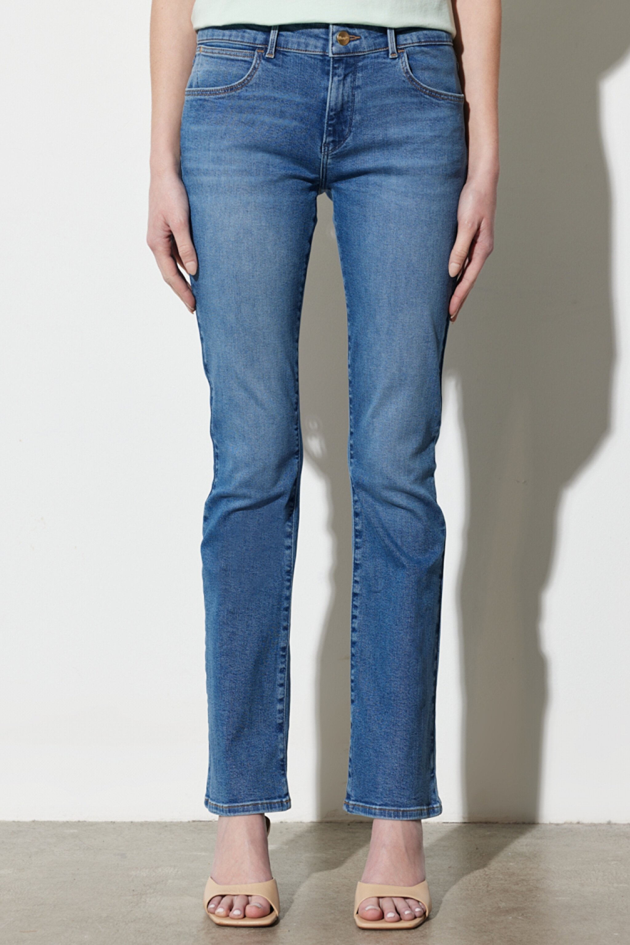 Bootcut Fit Normal Bel Bol Paça Esnek Jean Kot Pantolon - Raven-W28B4736Y