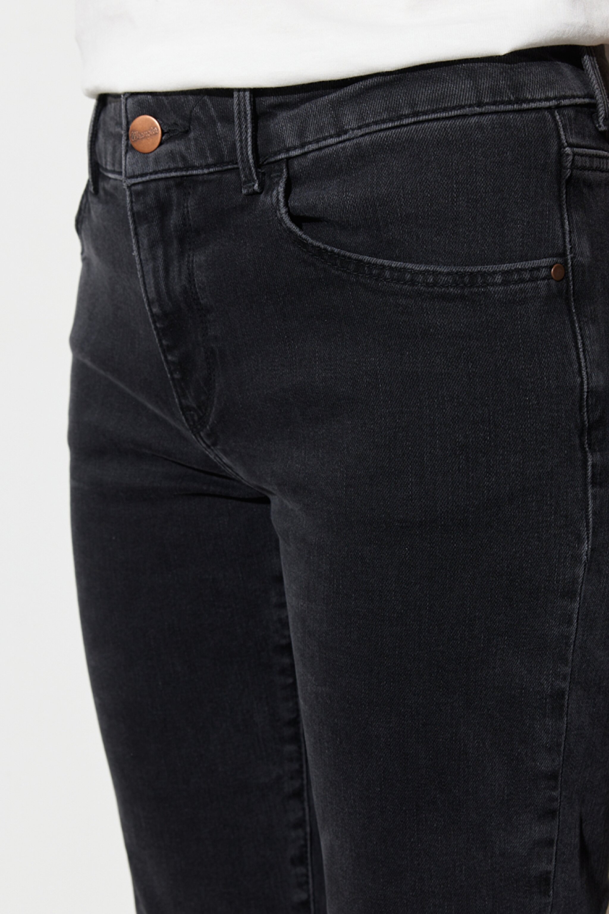 Bootcut Fit Normal Bel Bol Paça Esnek Jean Kot Pantolon - Griffin-W28BCZ36C (görsel 5)