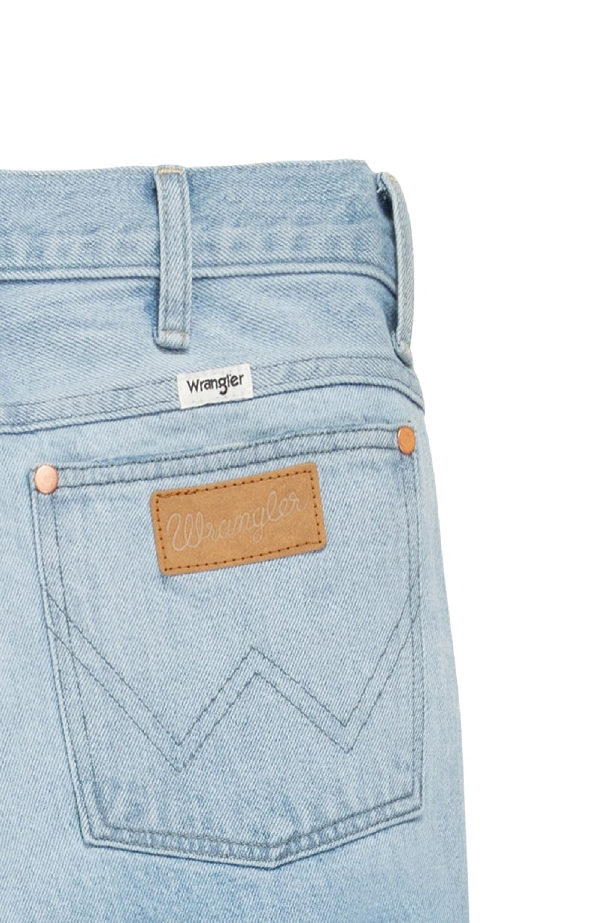 Wild West %100 Pamuk Yüksek Bel Jean Pantolon - Vintage Days-W2H2SF423 (görsel 8)