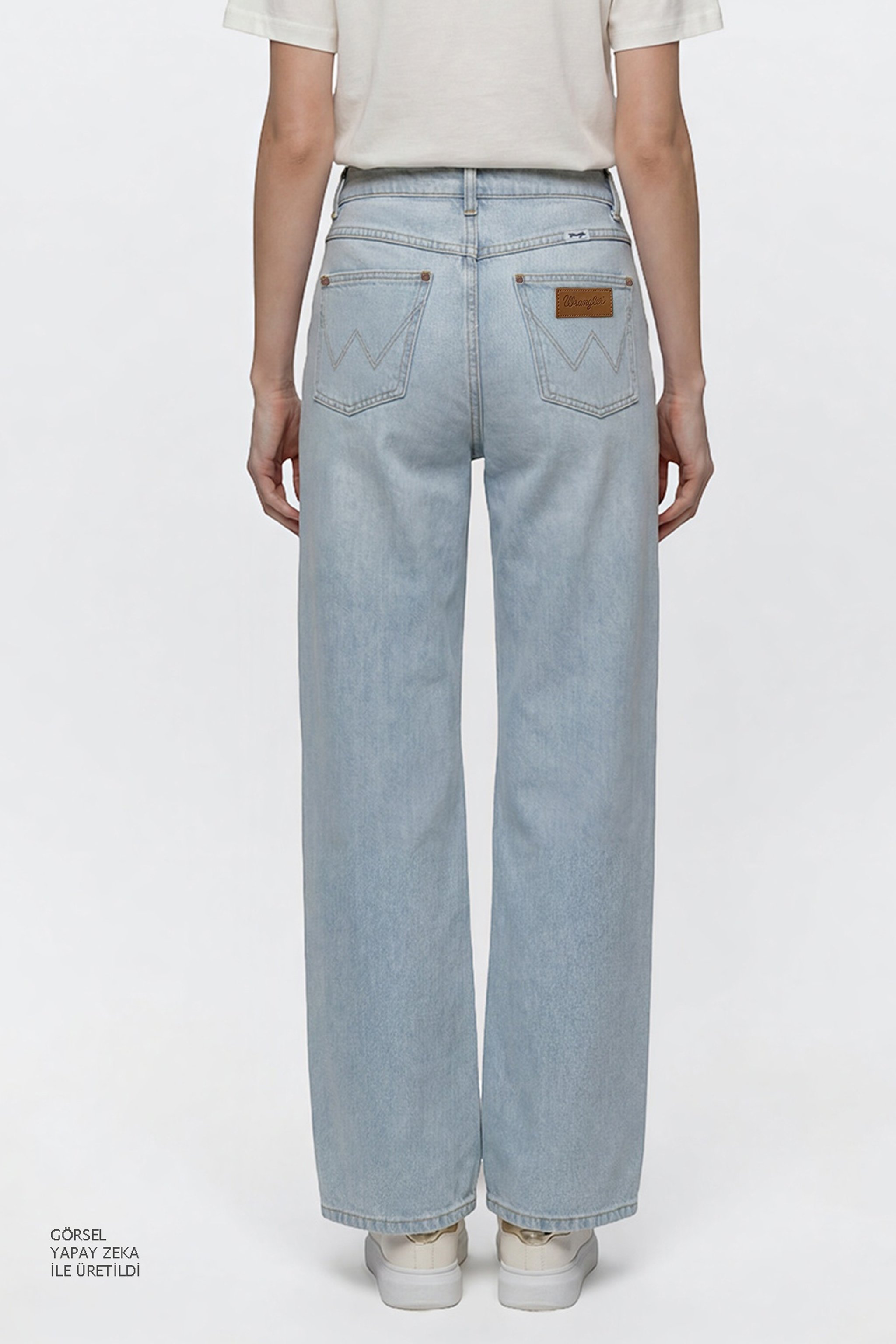 Wide Leg Yüksek Bel Geniş Paça Jean Denim Pantolon - Promises Kept-W2HD205280F09 (görsel 5)