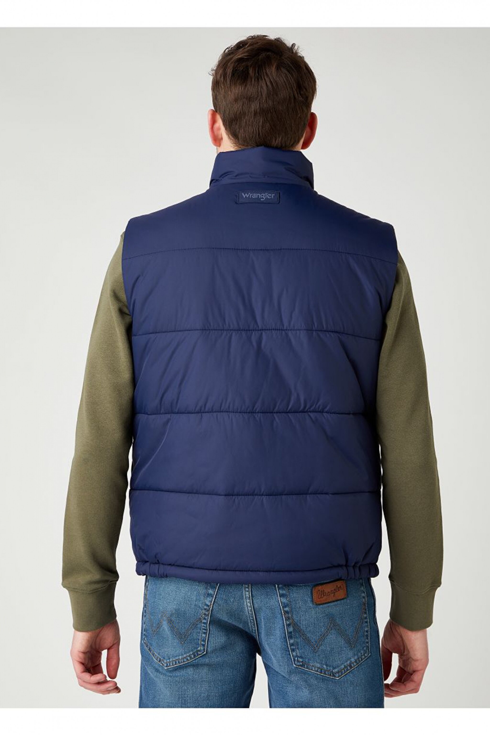 Regular Fit Normal Kesim Yelek - Navy-W4D8WR114 (görsel 5)
