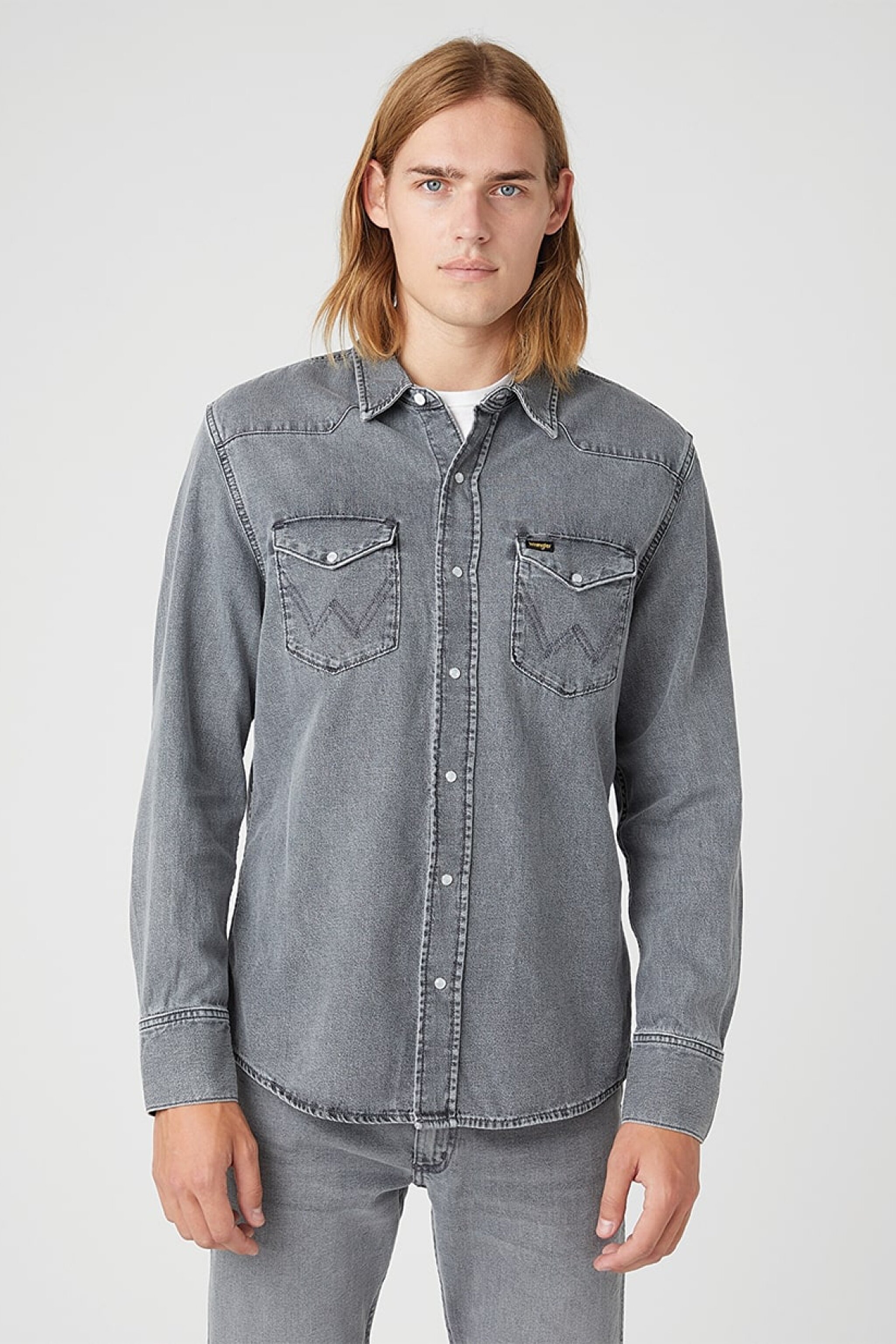 Regular Fit Normal Kesim %100 Pamuk Jean Gömlek