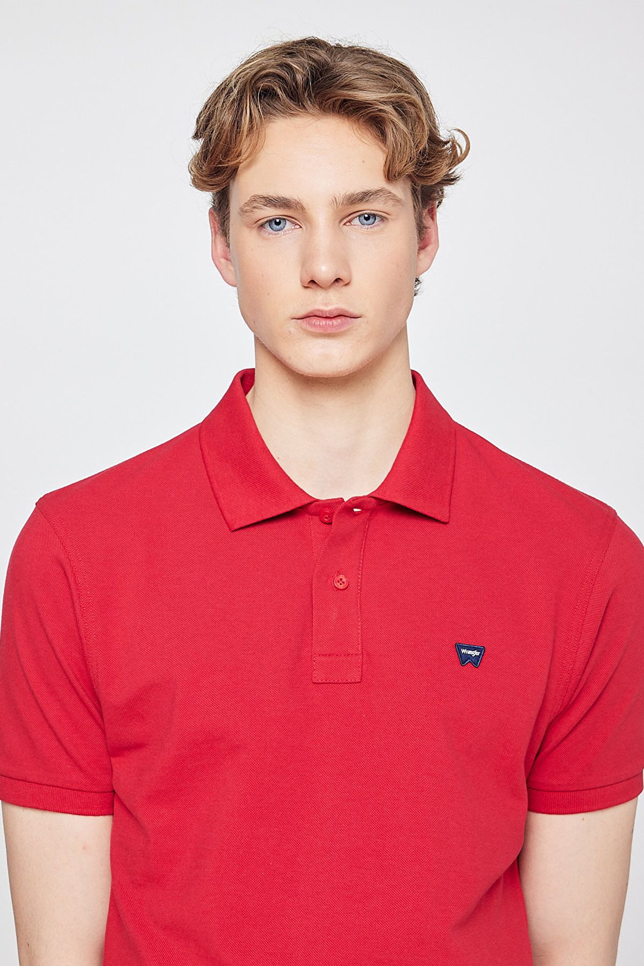 Regular Fit Normal Kesim Polo Yaka %100 Pamuk Bordo Tişört - Red-W7D5K4XX2T600 (görsel 4)