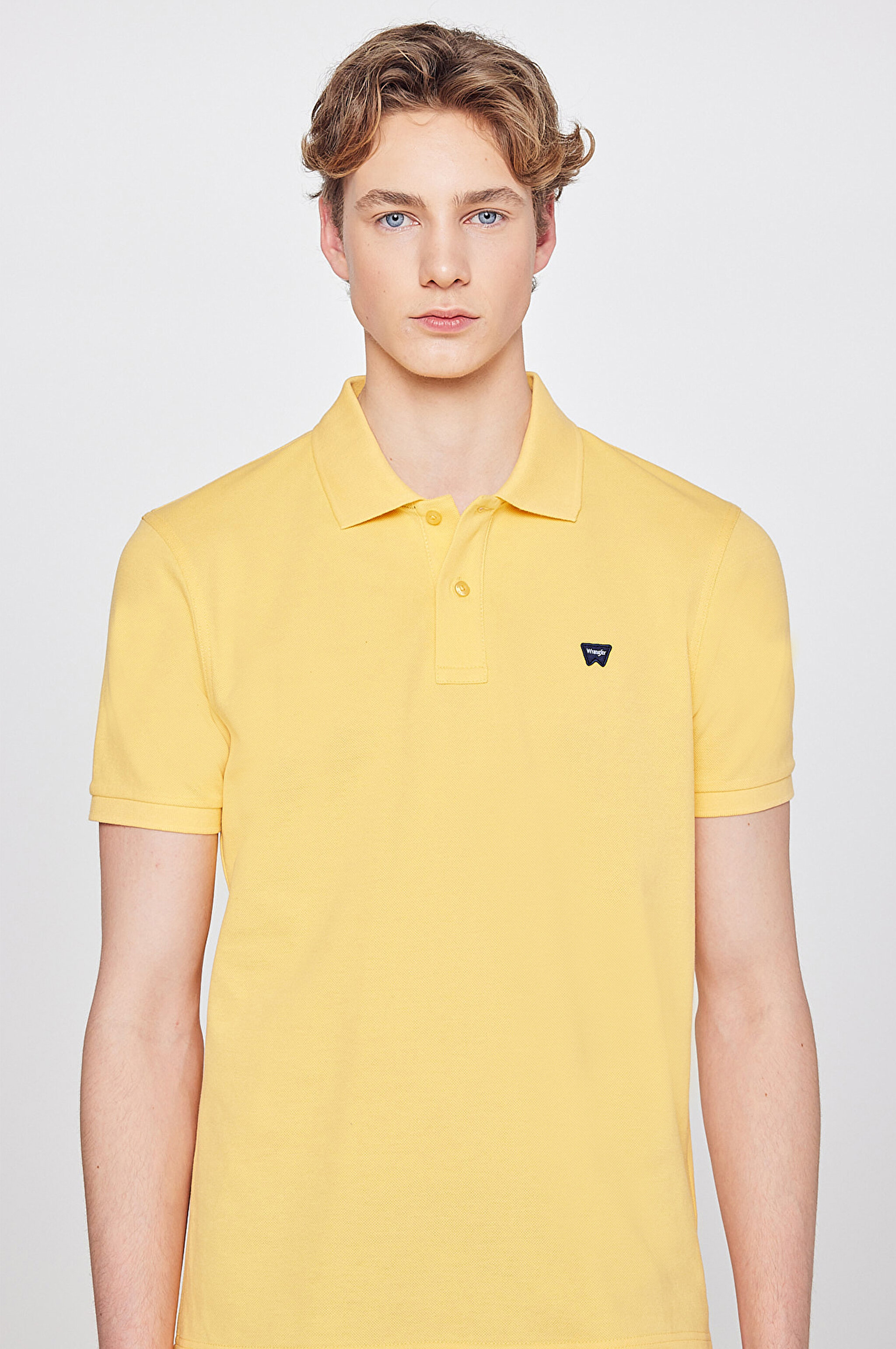 Regular Fit Normal Kesim Polo Yaka %100 Pamuk Sarı Tişört - Sunlight-W7D5K4XX2TXCU (görsel 4)
