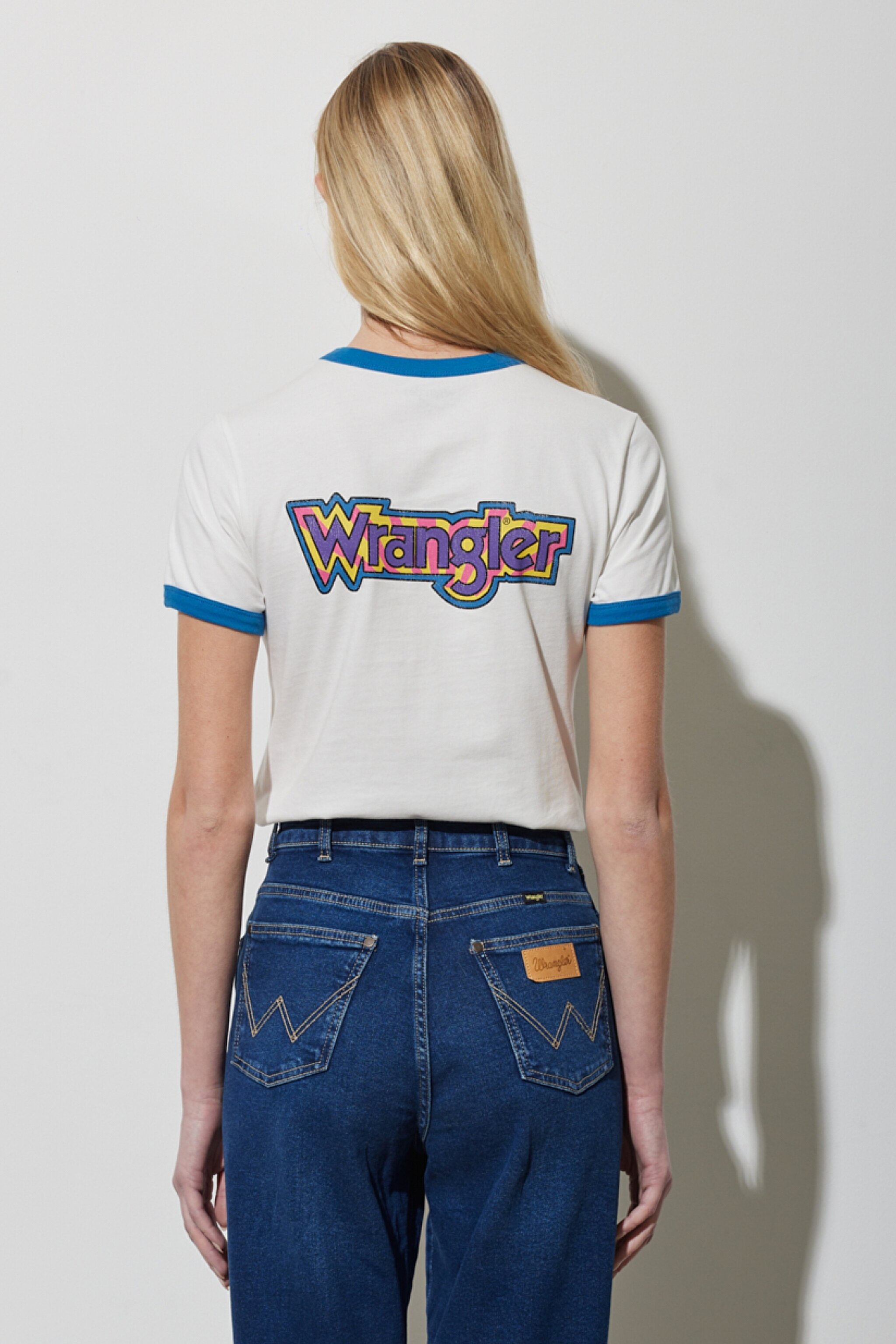 Regular Fit Normal Kesim %100 Pamuk Bisiklet Yaka Beyaz Tişört - Worn White-W7S0EEW02 (görsel 2)