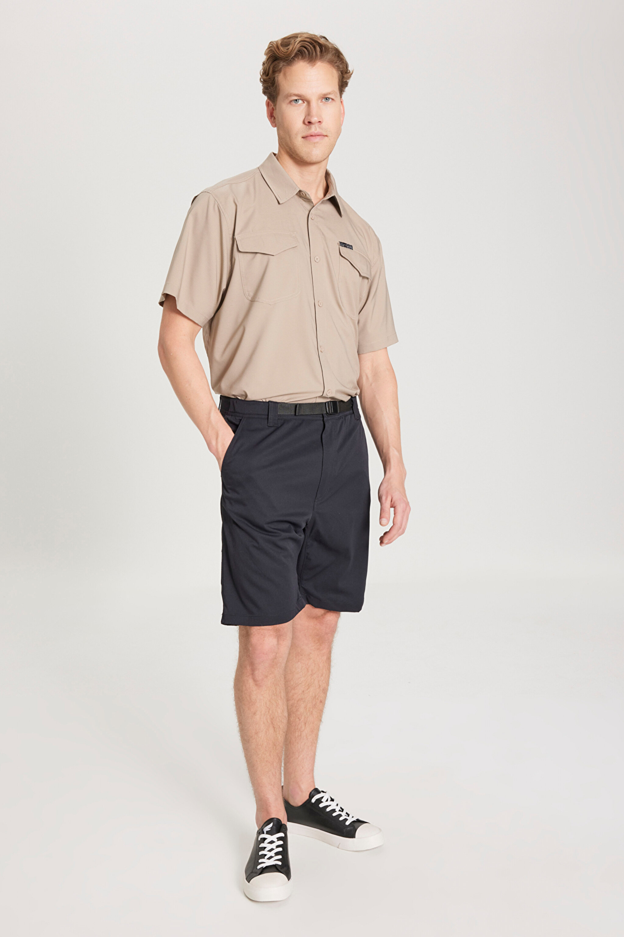 All Terrain Gear Regular Fit Normal Kesim Siyah Şort - Black-WA1LHI100