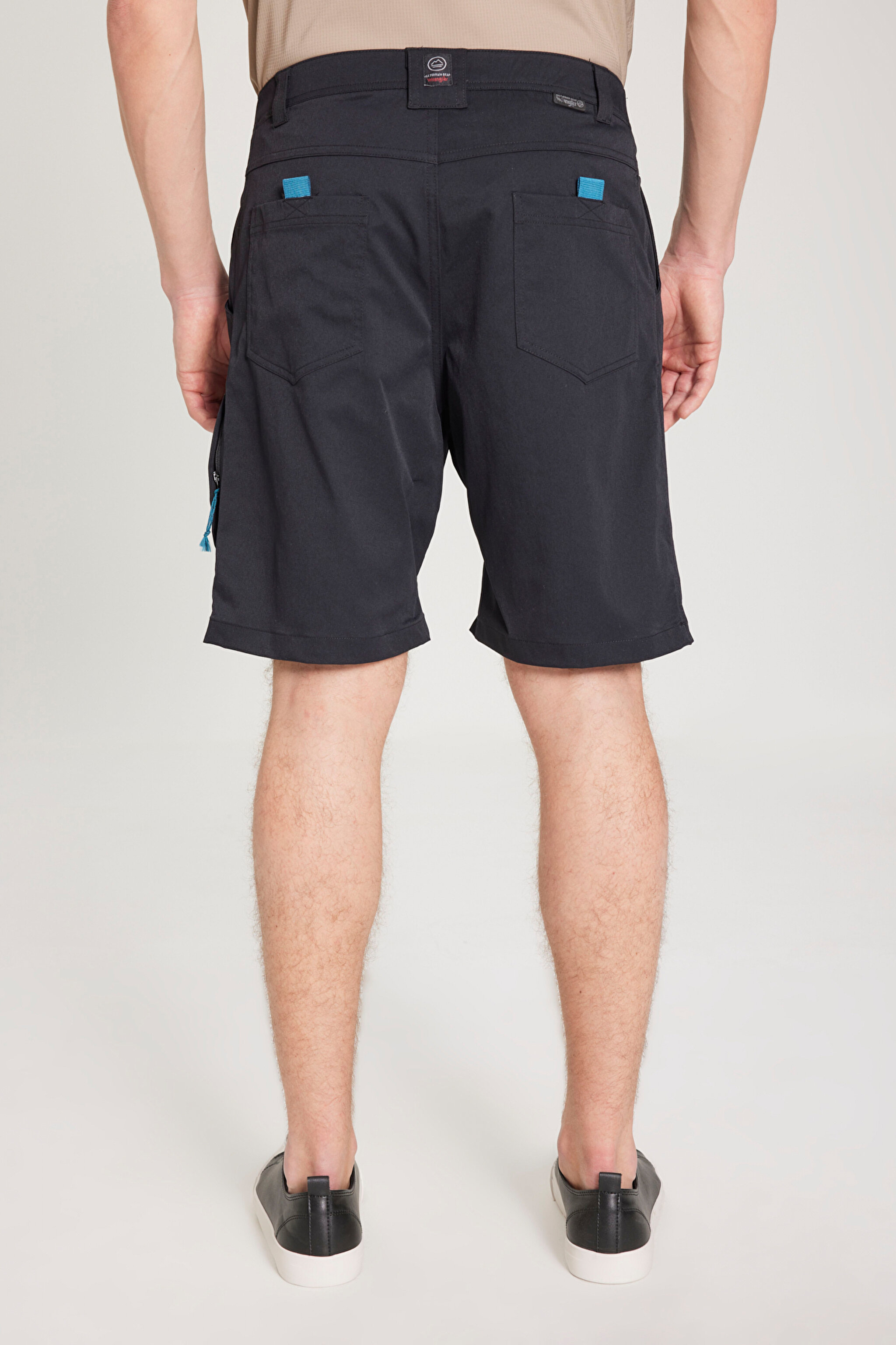 All Terrain Gear Regular Fit Normal Kesim Siyah Şort - Black-WA1LHI100 (görsel 7)