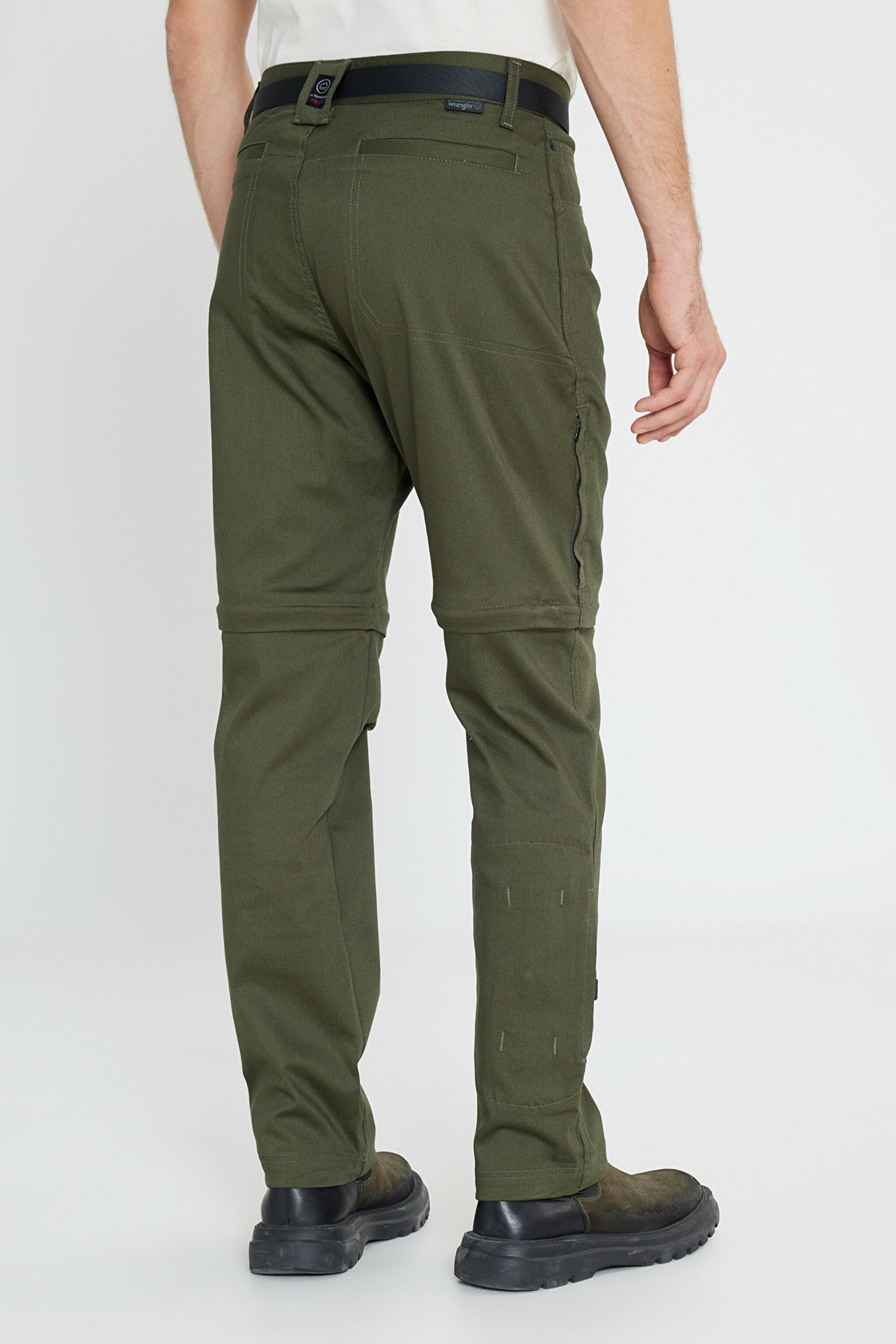 All Terrain Gear Regular Fit Normal Kesim Dizden Fermuarlı Kargo Pantolon - Deep Dephts-WA1SAV066 (görsel 4)