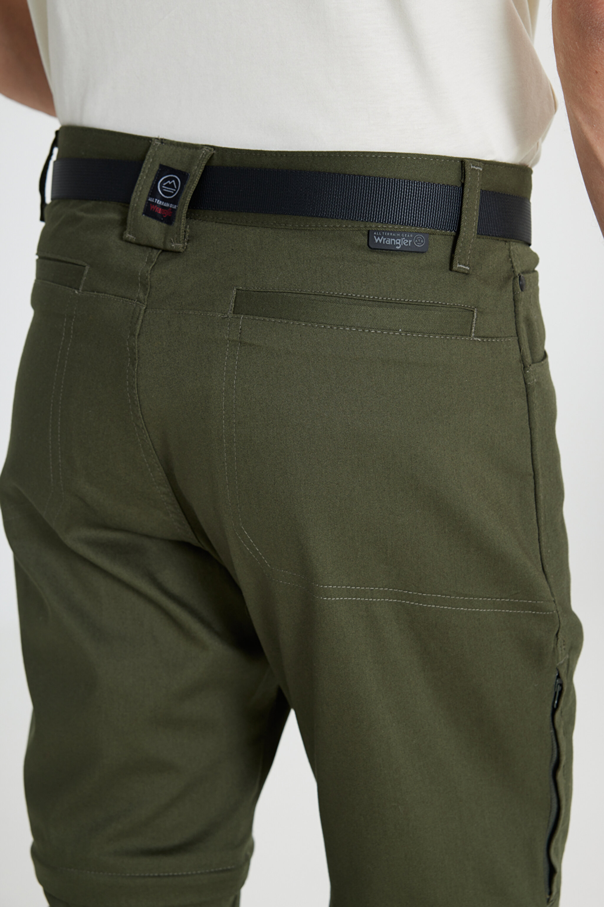 All Terrain Gear Regular Fit Normal Kesim Dizden Fermuarlı Kargo Pantolon - Deep Dephts-WA1SAV066 (görsel 6)