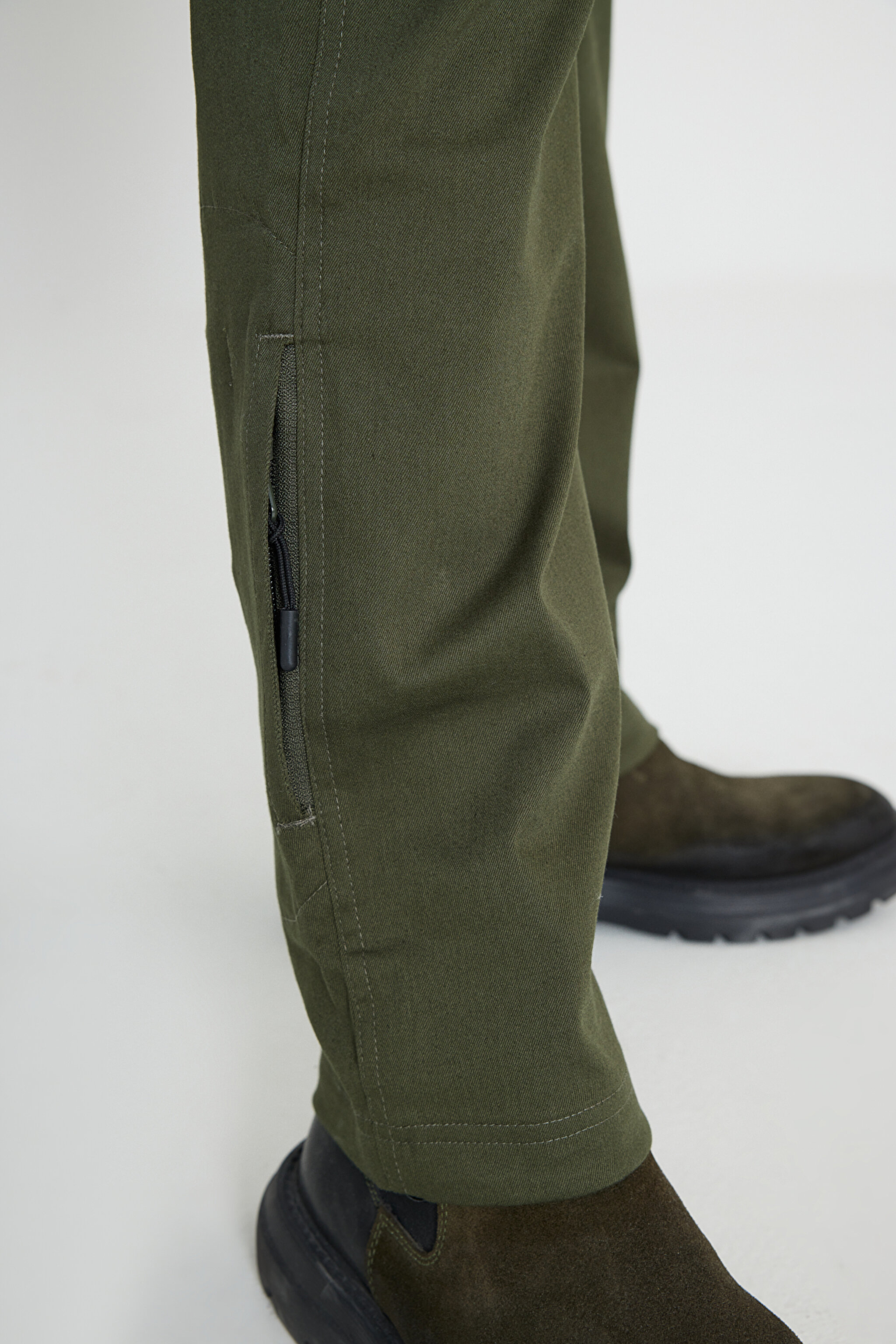 All Terrain Gear Regular Fit Normal Kesim Dizden Fermuarlı Kargo Pantolon - Deep Dephts-WA1SAV066 (görsel 8)