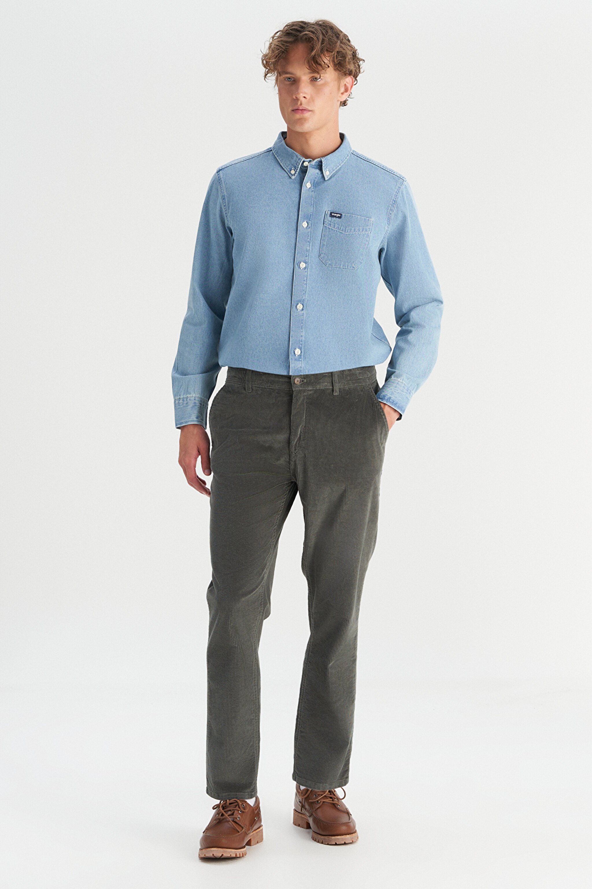 Pamuklu Regular Fit Normal Kesim Cepli Esnek Jogger Pantolon