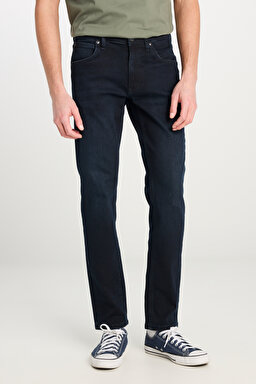 Daren Straight Fit Normal Bel Denim Esnek Jean Kot Pantolon - Crown Blue-L211833398 (görsel 3)