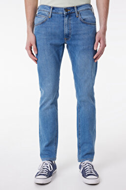 Daren Regular Straight Fit Normal Bel Esnek Jean Kot Pantolon - Deep Blue-L211835397 (görsel 3)