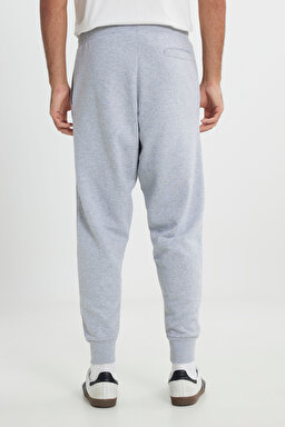 Slim Fit Dar Kesim Jogger Pantolon - Gray Melange-L212306036 (görsel 4)