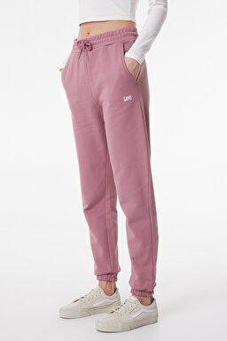 Regular Fit Normal Kesim İçi Polarlı Sweatpant Eşofman Altı - Dark Mauve-L221036A65 (görsel 3)