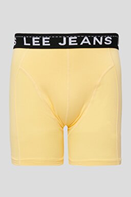Jackadandy Regular Fit Sarı Yeşil Logolu 2'li Boxer Paketi - Multi-L221514900 (görsel 2)