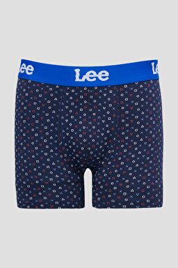Jackadandy Regular Fit Lacivert Desenli Gri Melanj Logolu 3'lü Boxer Paketi - Multi-L222627900 (görsel 3)