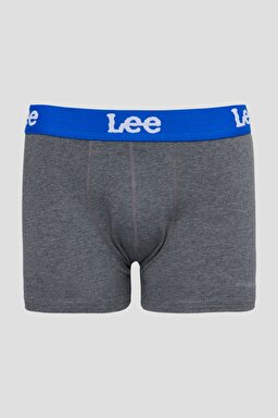 Jackadandy Regular Fit Lacivert Desenli Gri Melanj Logolu 3'lü Boxer Paketi - Multi-L222627900 (görsel 4)