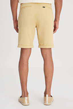 Regular Fit Normal Kesim Normal Bel Camel Şort - Camel-L231145211 (görsel 6)
