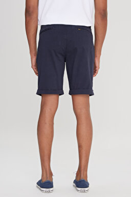 Regular Fit Normal Kesim Normal Bel Lacivert Şort - DarK Navy-L231145411 (görsel 5)