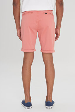 Regular Fit Normal Kesim  Normal Bel Kırmızı Şort - Red-L231145600 (görsel 5)