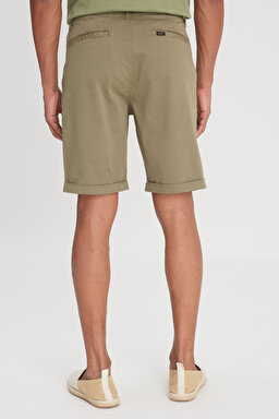 Regular Fit Normal Kesim Normal Bel Haki Esnek Şort - Khaki-L231145801 (görsel 5)