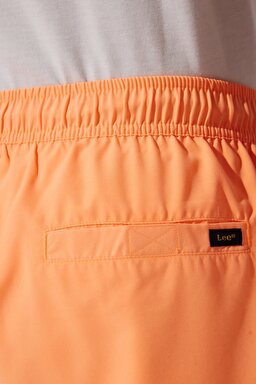 Regular Fit Normal Bel Normal Bel Turuncu Deniz Şortu - Orange-L231616700 (görsel 4)