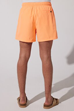 Regular Fit Normal Bel Normal Bel Turuncu Deniz Şortu - Orange-L231616700 (görsel 5)