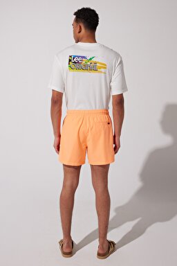 Regular Fit Normal Bel Normal Bel Turuncu Deniz Şortu - Orange-L231616700 (görsel 6)