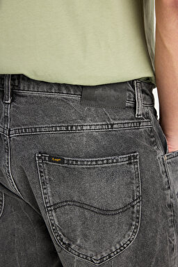Regular Fit Normal Kesim %100 Pamuk Normal Bel Jean Kot Şort - Stone-L23162858 (görsel 5)