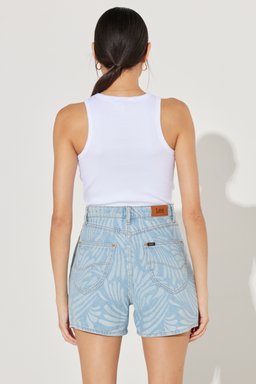 Slim Fit Dar Kesim Bisiklet Yaka Kısa Kollu Ekru Tişört - Ecru-L231754104 (görsel 6)