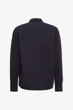 Regular Fit Normal Kesim %100 Pamuk Siyah Gömlek - Black-L241274001 (görsel 2)