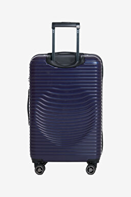 Orta Boy Lacivert Valiz - Dark Blue-L2421818408M (görsel 4)