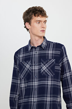 Regular Fit Normal Kesim %100 Pamuk Çok Renkli Gömlek - Multi-L242236900 (görsel 4)
