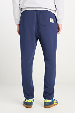Regular Fit Normal Kesim Normal Bel Ribanalı Paça Lacivert Sweatpant Jogger - Navy-L2510078410 (görsel 4)