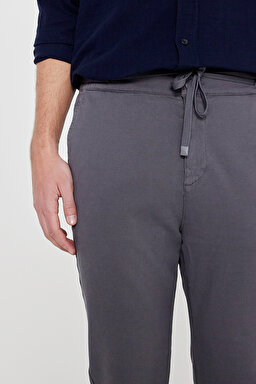Yumuşak Dokulu Regular Fit Normal Kesim Cepli Pantolon - Gray-L2610072035 (görsel 5)