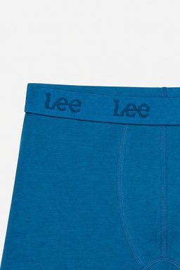Regular Fit Normal Kesim Mavi Tekli Boxer - Blue-L2710261400 (görsel 2)