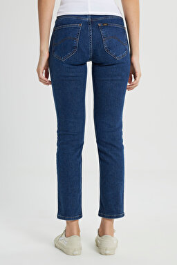 Marion Straight Fit Düz Kesim Normal Bel Esnek Jean Kot Pantolon - Mid Worn in-L301EMC39 (görsel 5)