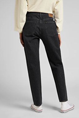 Carol Cropped Straight Fit Yüksek Bel Esnek Jean Kot Pantolon - Rock-L30UBBPG (görsel 4)