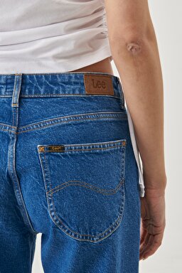 Carol Regular Straight Fit Yüksek Bel Esnek Jean Kot Pantolon - Stone Maren-L30UOWOT (görsel 4)