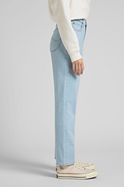 Carol Regular Straight Fit Yüksek Bel Esnek Jean Kot Pantolon - Light Lennox-L30UOWVP (görsel 3)