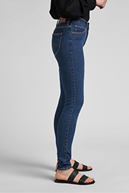 Forever Skinny Fit Dar Kesim Yüksek Bel Jean Kot Pantolon - Clean Riley-L32SOVWD (görsel 3)