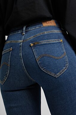 Forever Skinny Fit Dar Kesim Yüksek Bel Jean Kot Pantolon - Clean Riley-L32SOVWD (görsel 5)