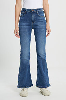 Breese Skinny Fit Dar Kesim Yüksek Bel Açık Mavi Esnek Jean Kot Pantolon - Light Blue-L32Y003404 (görsel 4)