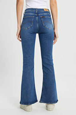 Breese Skinny Fit Dar Kesim Yüksek Bel Açık Mavi Esnek Jean Kot Pantolon - Light Blue-L32Y003404 (görsel 5)