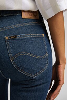 Breese Flare Fit Yüksek Bel İspanyol Paça Esnek Jean Kot Pantolon - That'S Right-L32YBKKK (görsel 5)