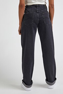 Jane Straigt Fit Düz Kesim Normal Bel Esnek Jean Kot Pantolon - Evening Dark-L34QBBB34 (görsel 5)