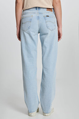 Jane Straigt Fit Düz Kesim Normal Bel Esnek Jean Kot Pantolon - Soft Diffused-L34QHGB33 (görsel 6)