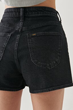 Regular Fit Normal Kesim 5 Cep Esnek Jean Şort - Dark Westport-L37CORBT (görsel 8)