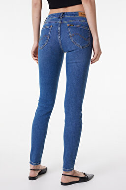 Skinny Fit Dar Kesim Normal Bel Açık Mavi Scarlett Esnek Jean Denim Kot Pantolon - Light Blue-L526005404 (görsel 5)